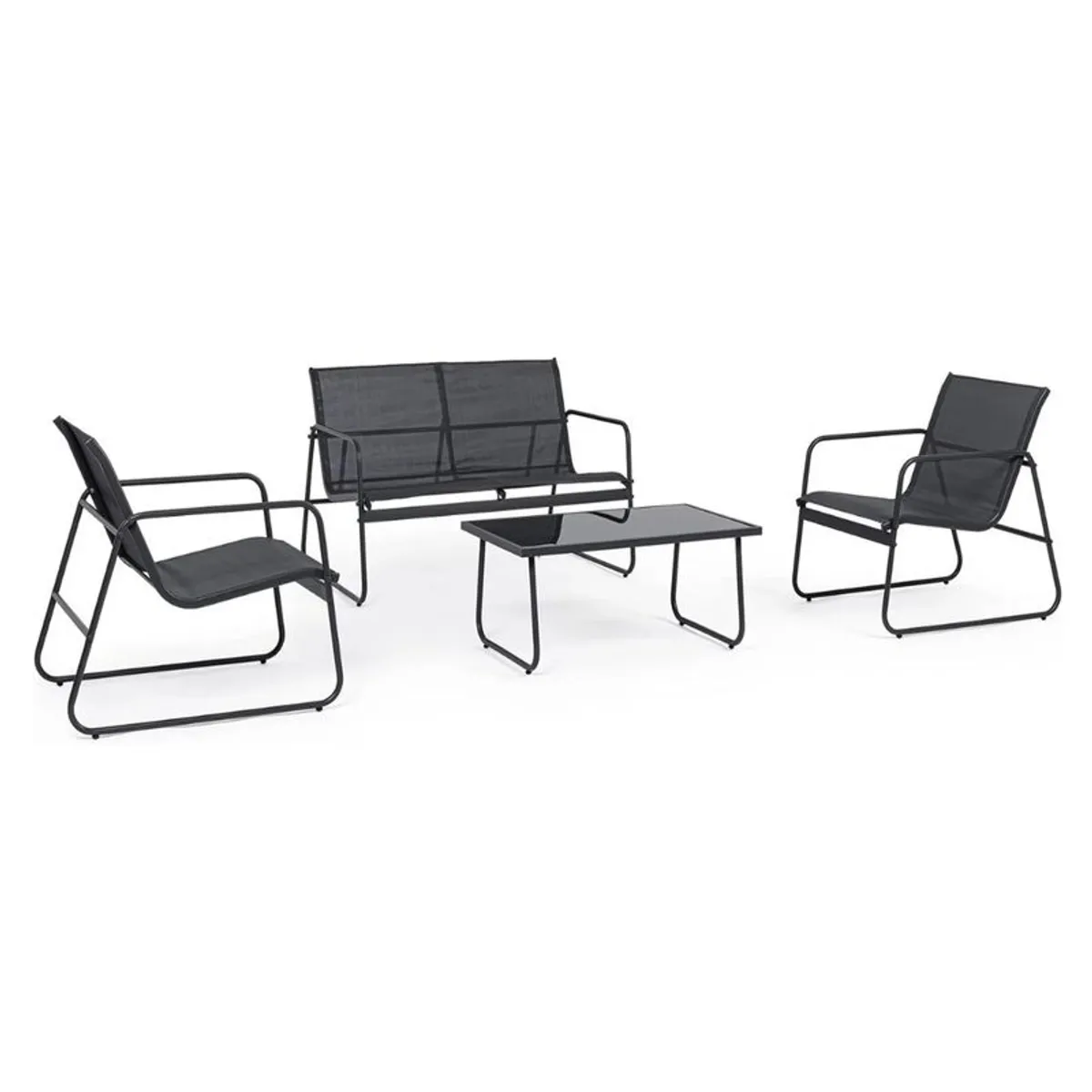 Malibu Retreat Garden Sofa Set 4 Piece Outdoor Patio Furniture with Glass Table FREE DELIVERY - Image 3