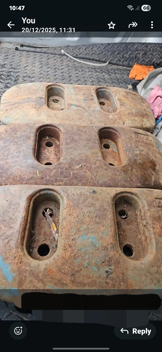 Wanted - Ford tractor weights