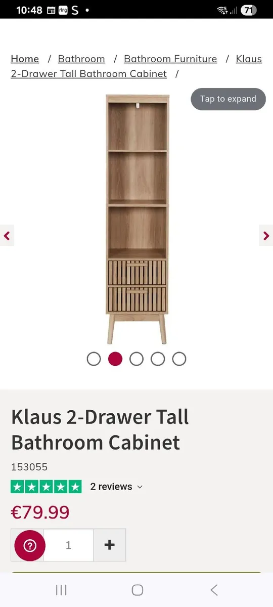 2 drawer unit - Image 1