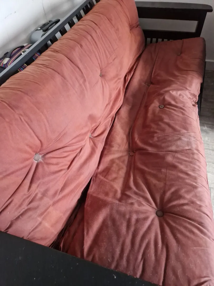 Timber Sofa bed - Image 1