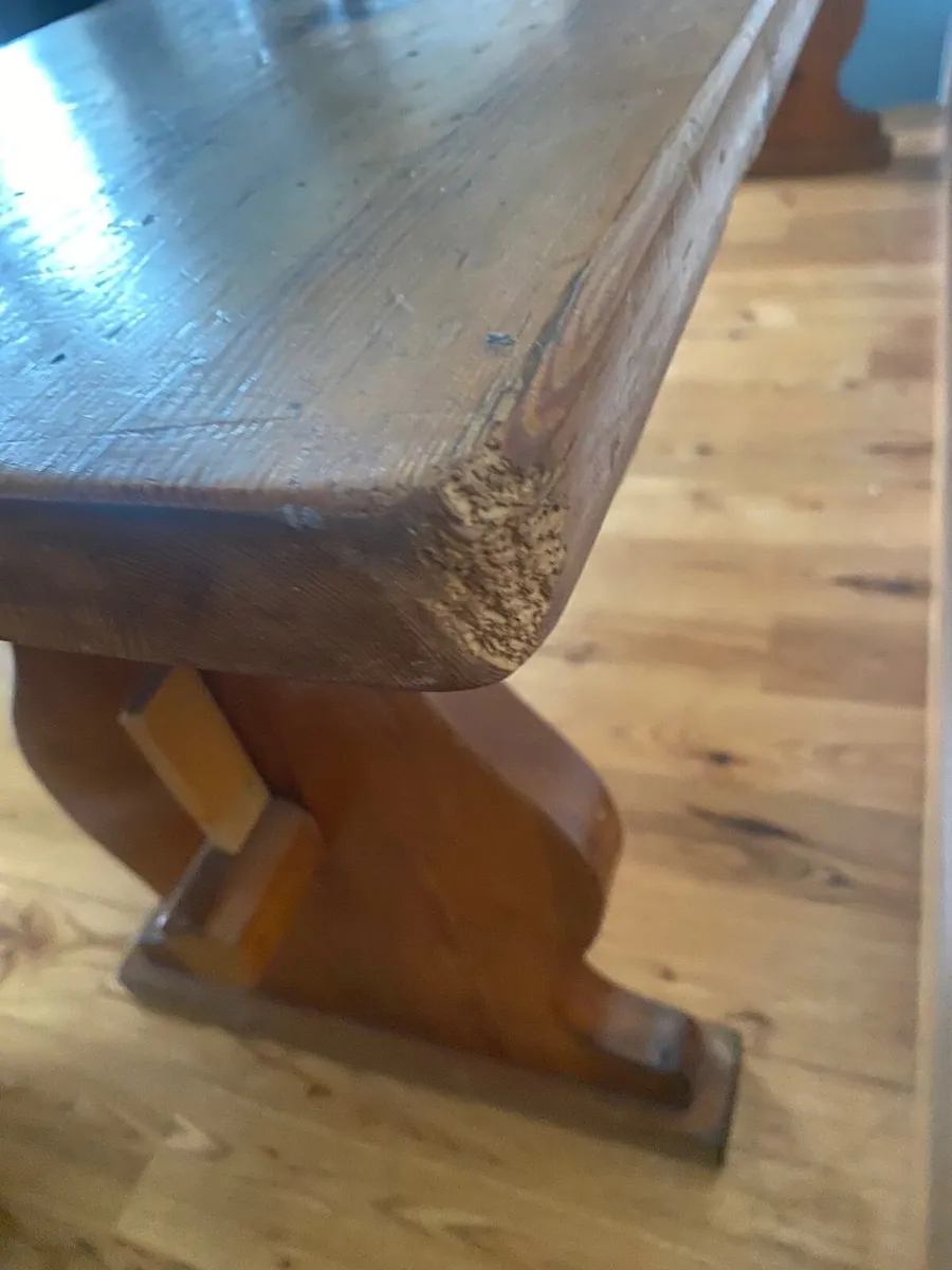 Bench wooden - Image 2