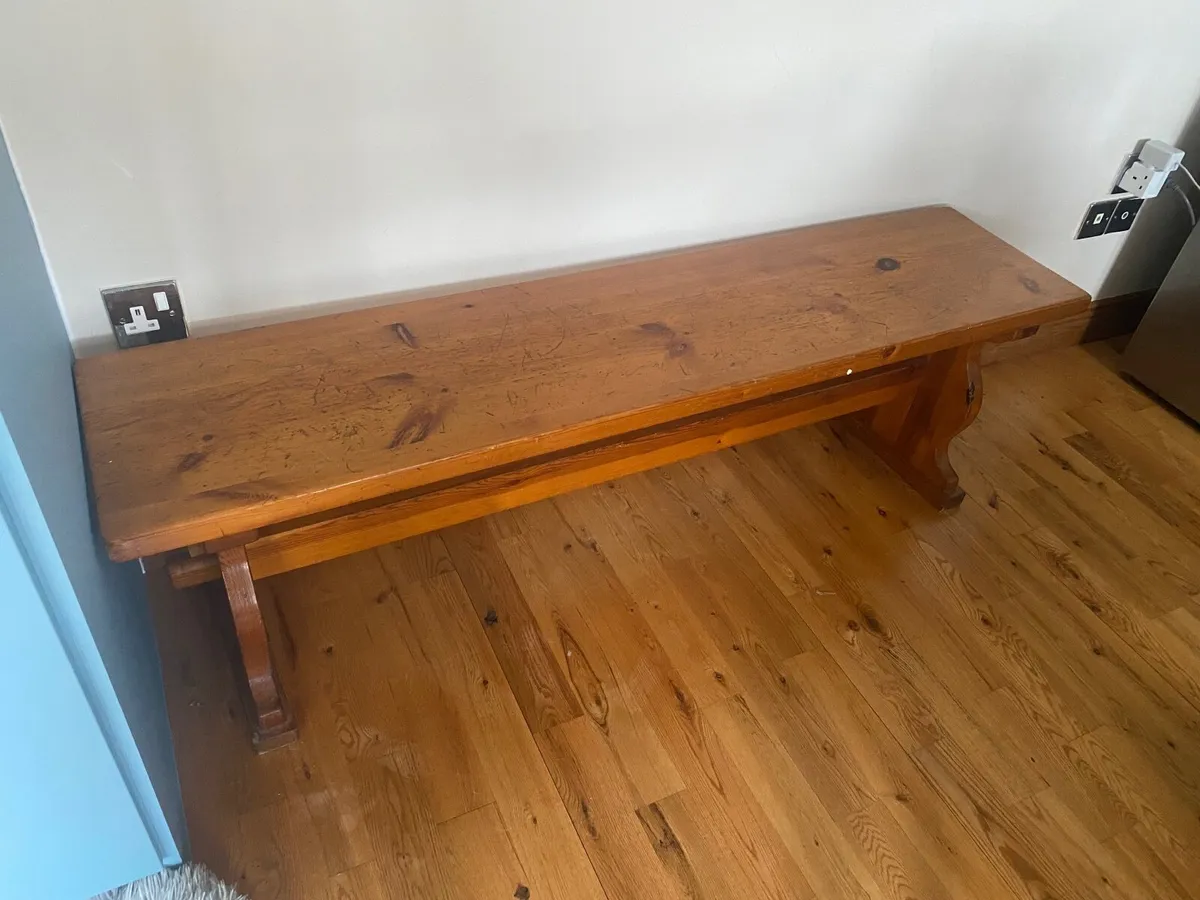 Bench wooden - Image 1