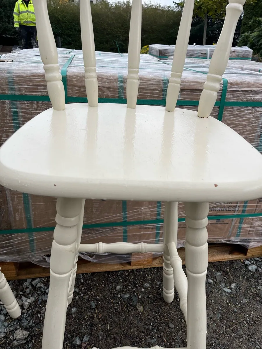 2 Kitchen High Table Chairs - Image 4