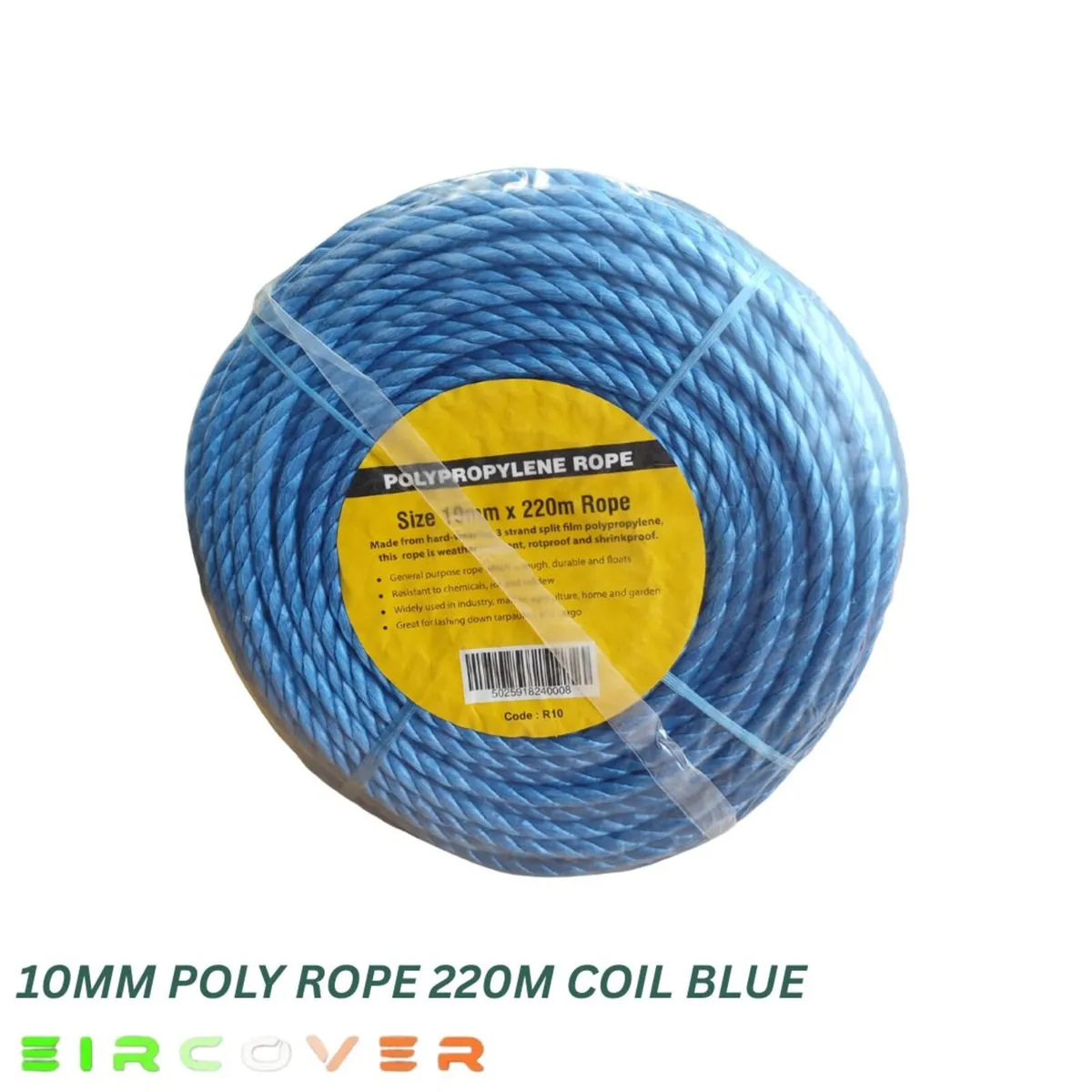 General purpose  Coil Rope - 8mm / 30m - Blue - Image 3