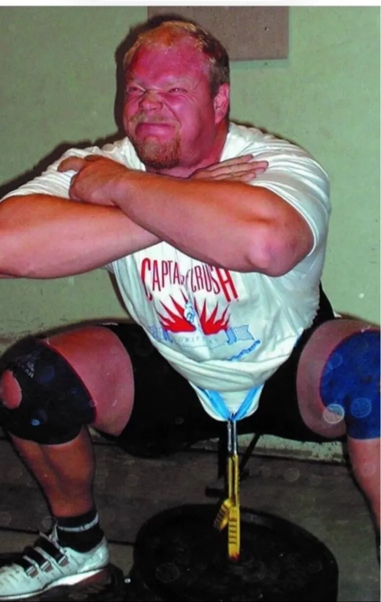 Rare: iron minds super squats hip belt - Image 1