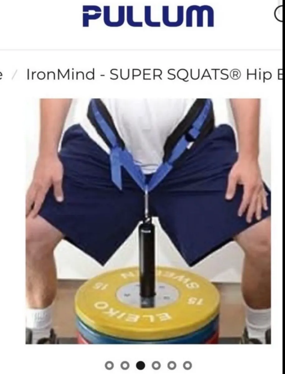 Rare: iron minds super squats hip belt - Image 3