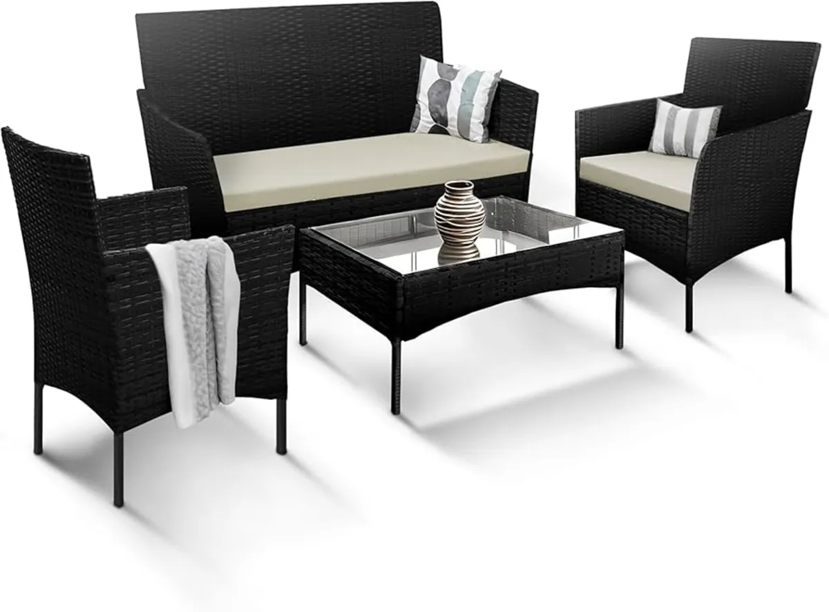 Rattan garden furniture for sale/ Garden table set - Image 1