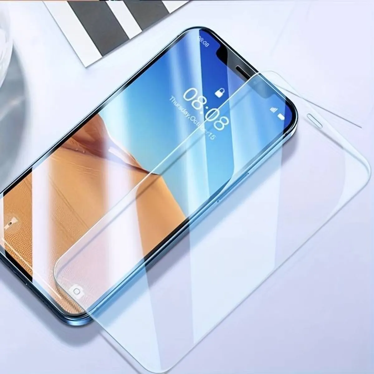 Tempered Glass Screen Protector For IPhone 11 12 13 14 15 16 17 Ultra HD 9H Hardness. - Image 2
