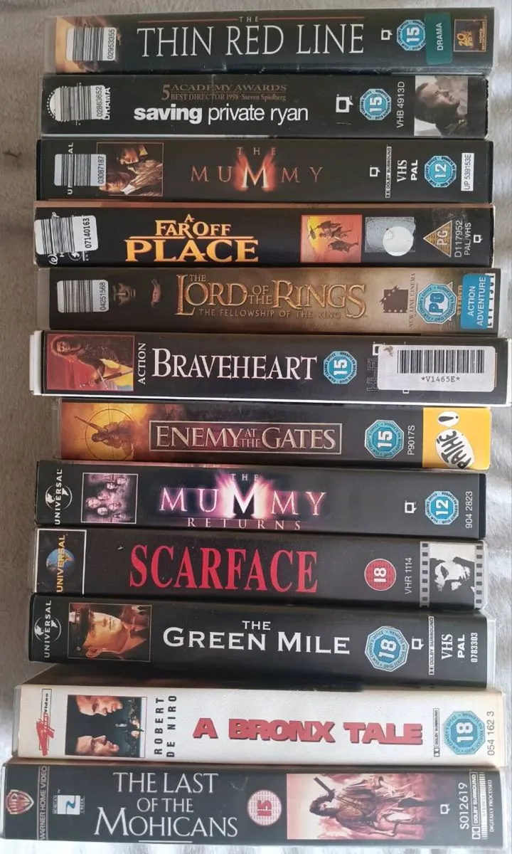 Vhs 12 tape Bundle - Image 2