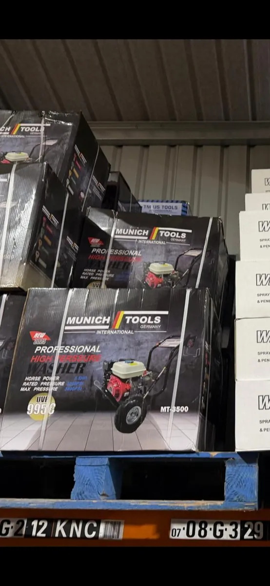 6.5hp petrol pressure washers