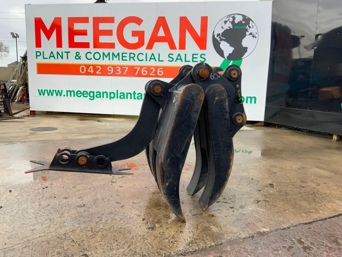 UNUSED 5 TYNE GRAPPLE......80mm PINS......2105t. - Image 2