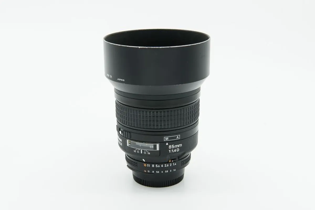 Nikon 85mm AF Nikkor 1.4 Lens - Image 1