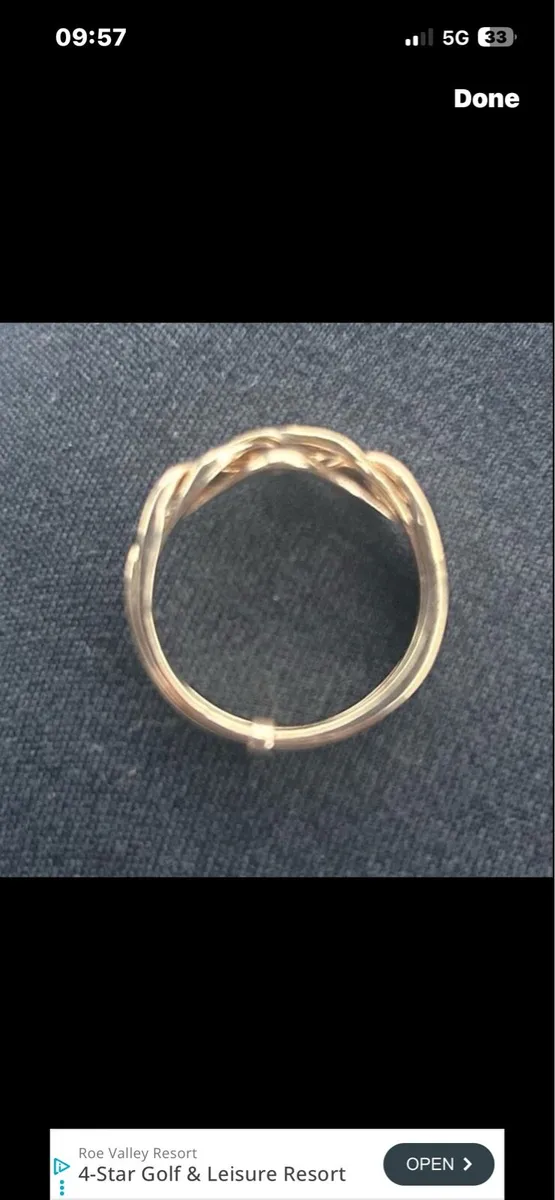 Gold ring - Image 4