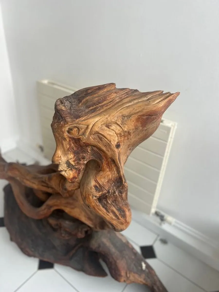 Irish Bog Wood Sculpture - Image 3