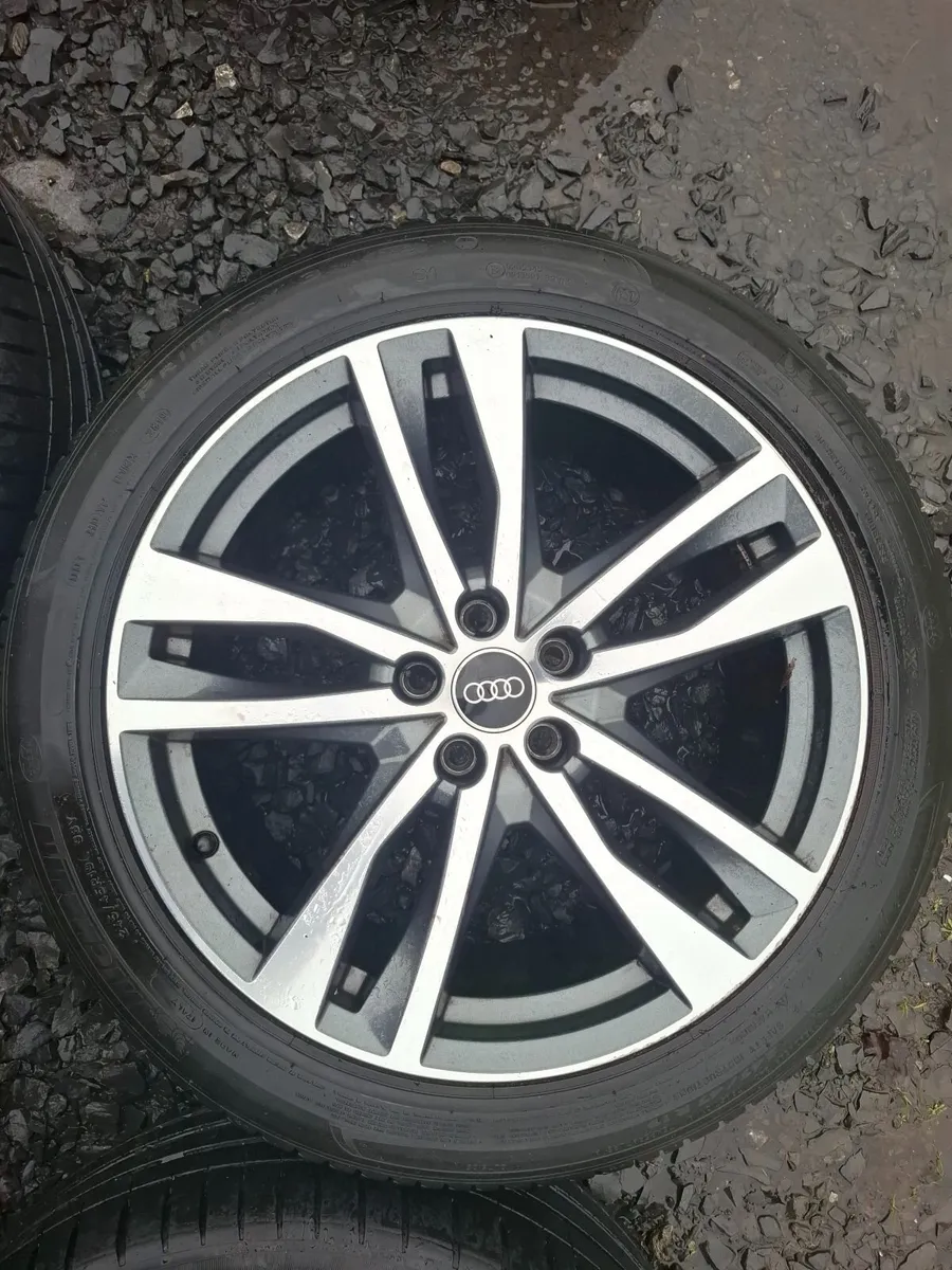 19" Genuine Audi A6 S Line Alloys with tyres - Image 2