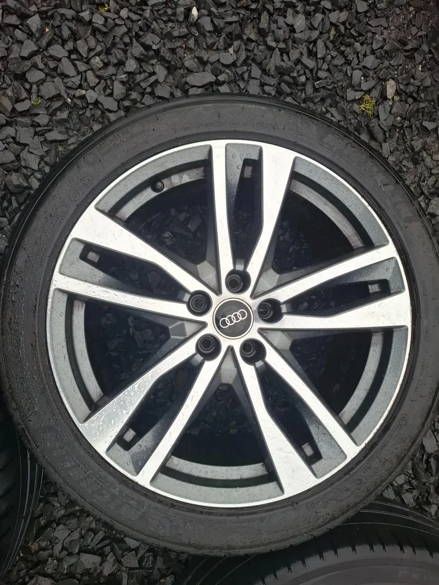 19" Genuine Audi A6 S Line Alloys with tyres - Image 3