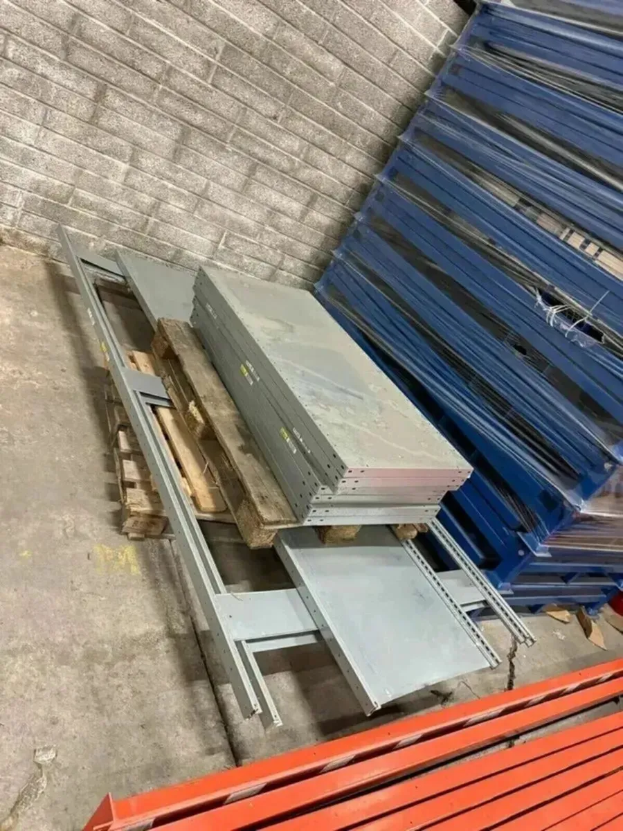 Job Lot Galvanised Shelving / Racking - Image 1
