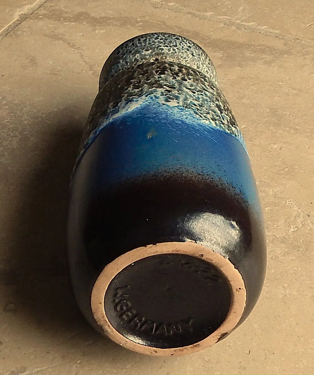 Vintage Studio Pottery Vase, Made in West Germany - Image 2