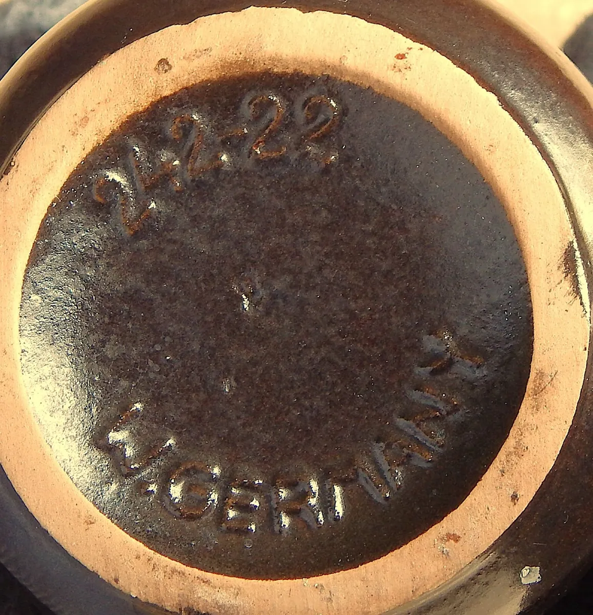 Vintage Studio Pottery Vase, Made in West Germany - Image 4