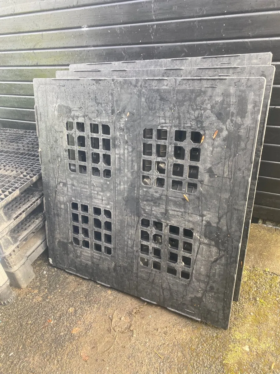 Heavy duty plastic pallets - Image 1