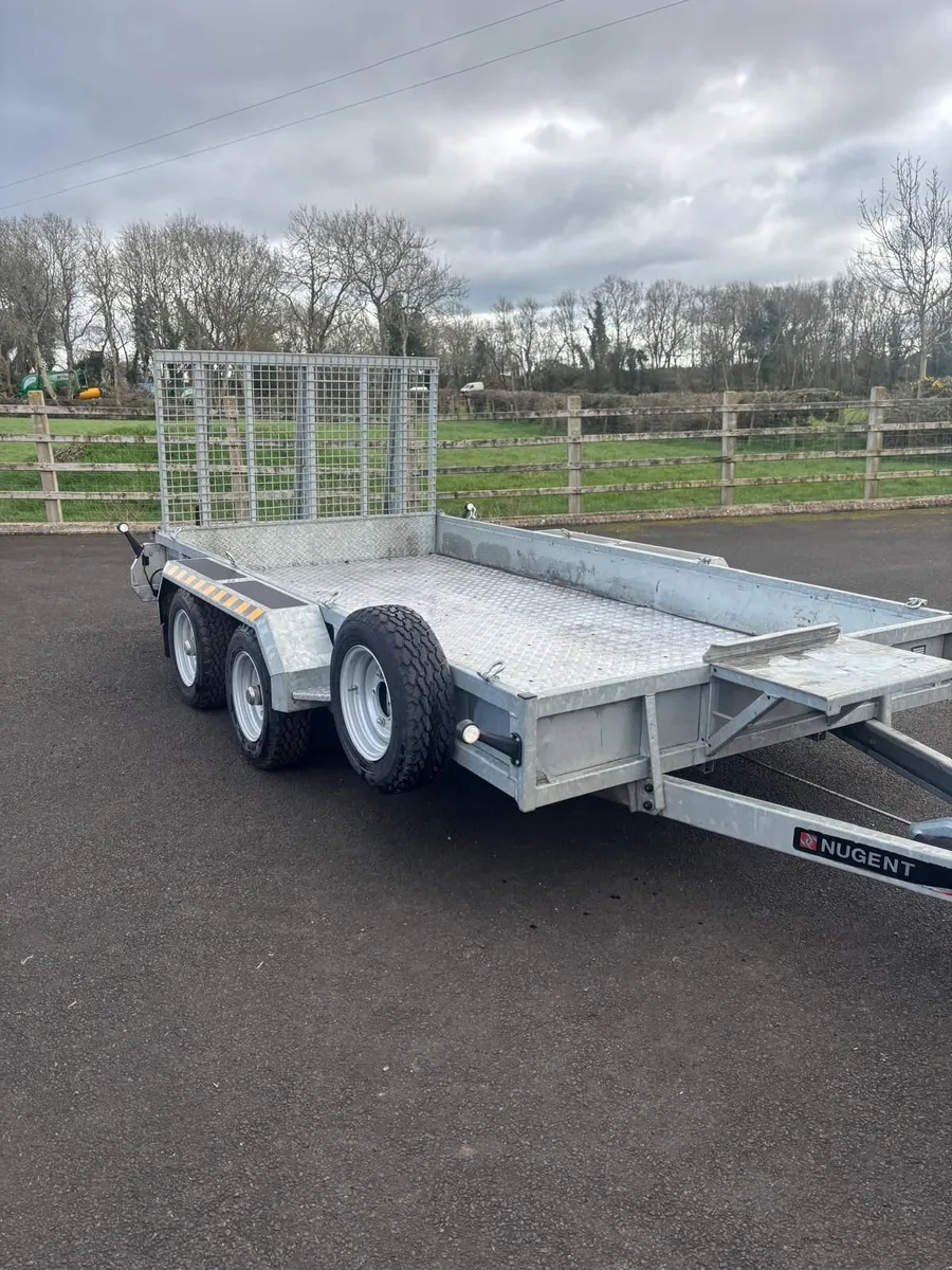 Nugent 12ft plant trailer - Image 1