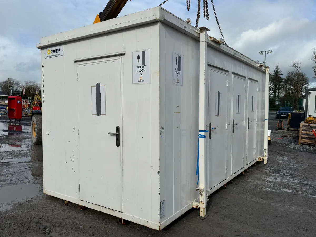 20ft Toilet Block – Multi Toilet Welfare Unit - Image 4
