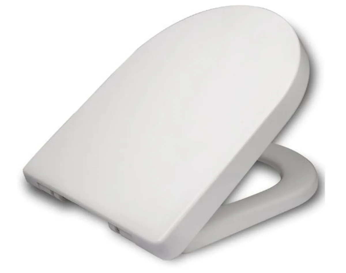 Soft System Lid Cover Close Toilet Seat - Image 2