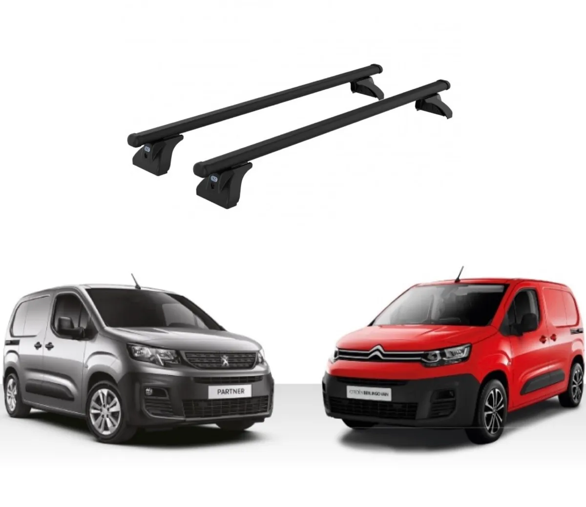 Berlingo/Partner Cruz Xpro Roof Bars Kit (X2) - Image 1