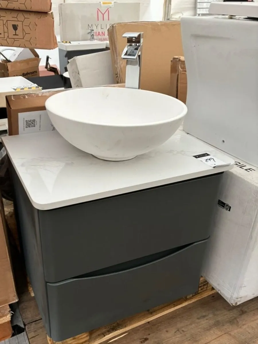 Vanity Unit, Sink and Tap. - Image 2