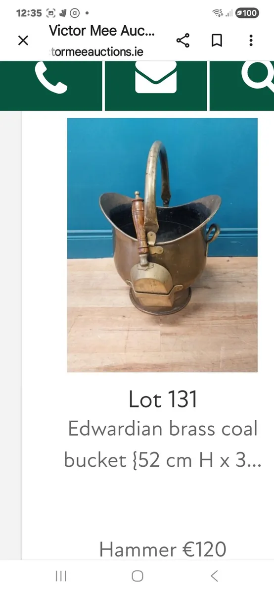 Edwadian copper coal scuttle - Image 3