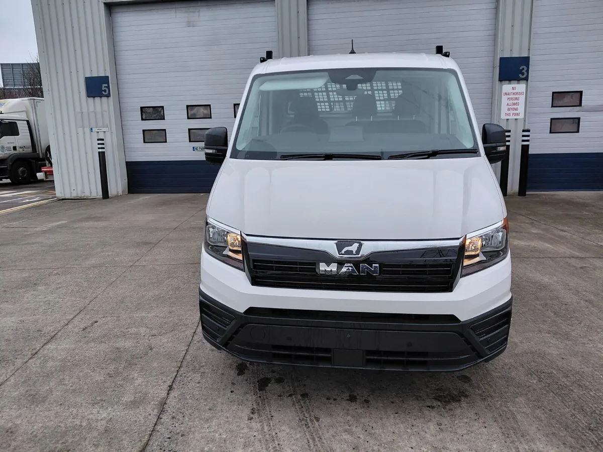 TGE 3.5T.  TWIN WHEEL LWB DROPSIDE IN STOCK - Image 2