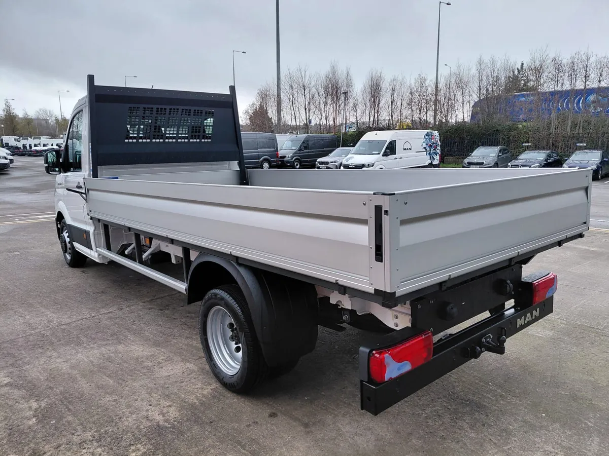 TGE 3.5T.  TWIN WHEEL LWB DROPSIDE IN STOCK - Image 4