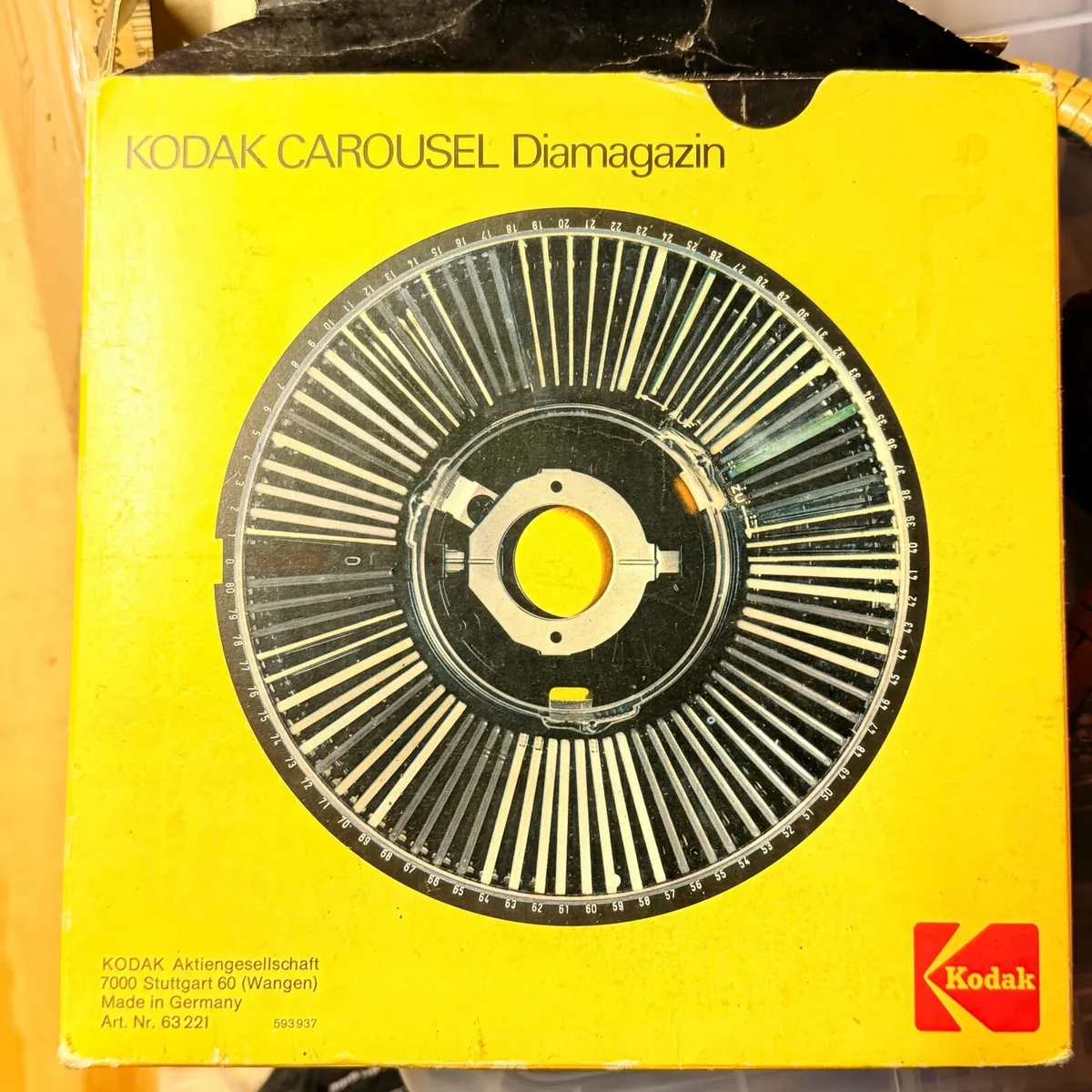 Kodak slide carousel for antique Kodak projector - Image 1