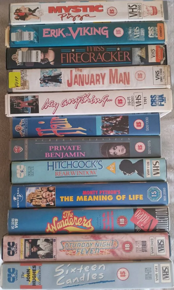 12 tape VHS Bundle - Image 2