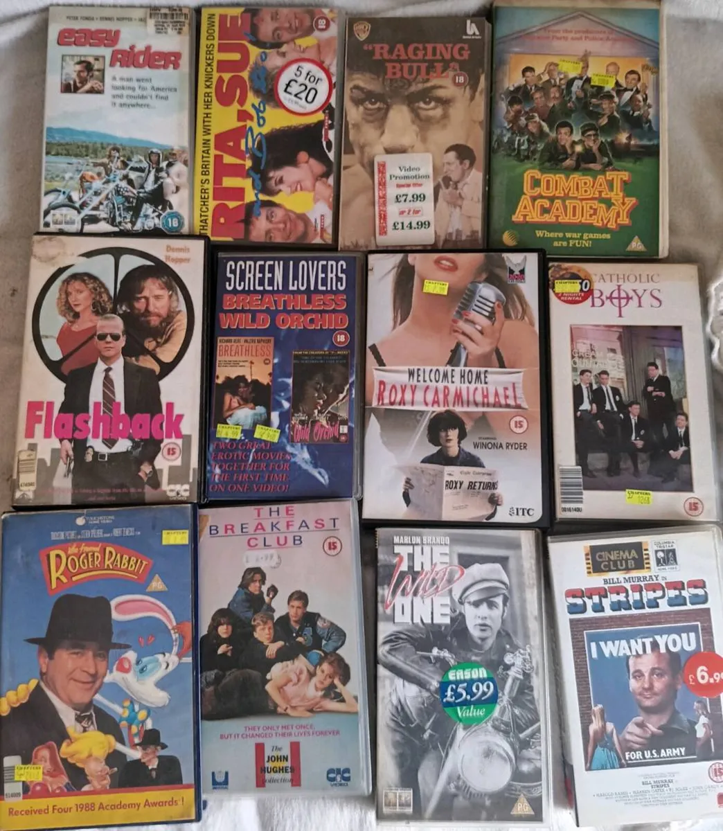 12 tape VHS Bundle - Image 1