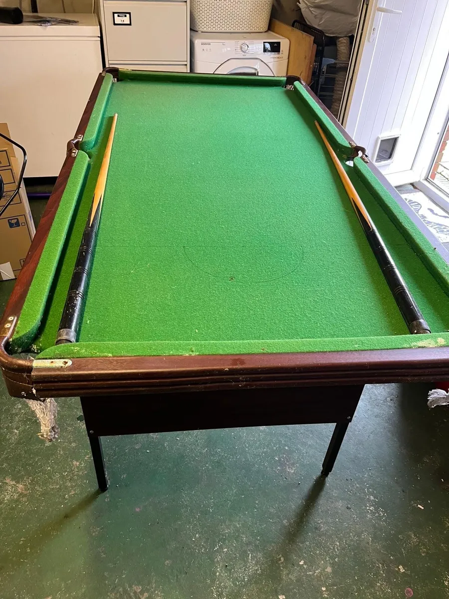Snooker table 6' x 3' - Image 2