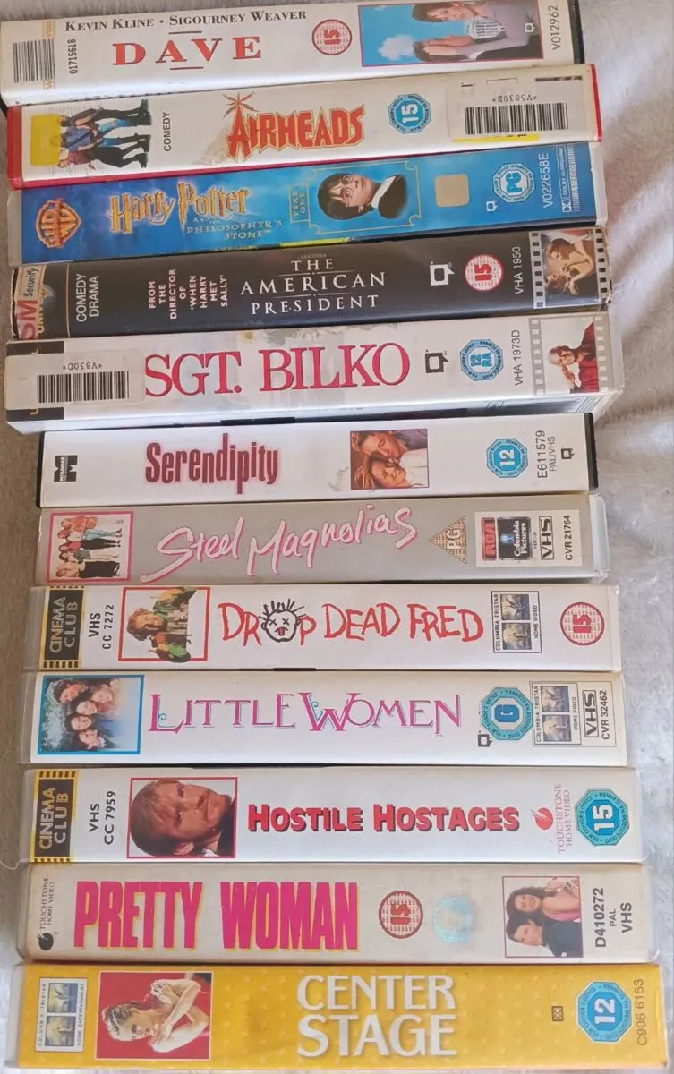 12 tape VHS Bundle - Image 2