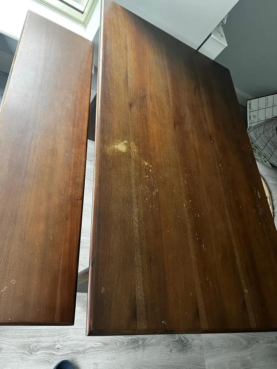 Table and Bench - Image 1