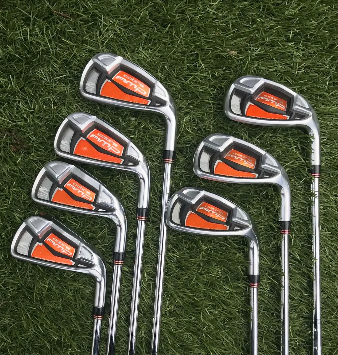 Cobra Amp Irons - 4-PW - Stiff Shaft - Image 1