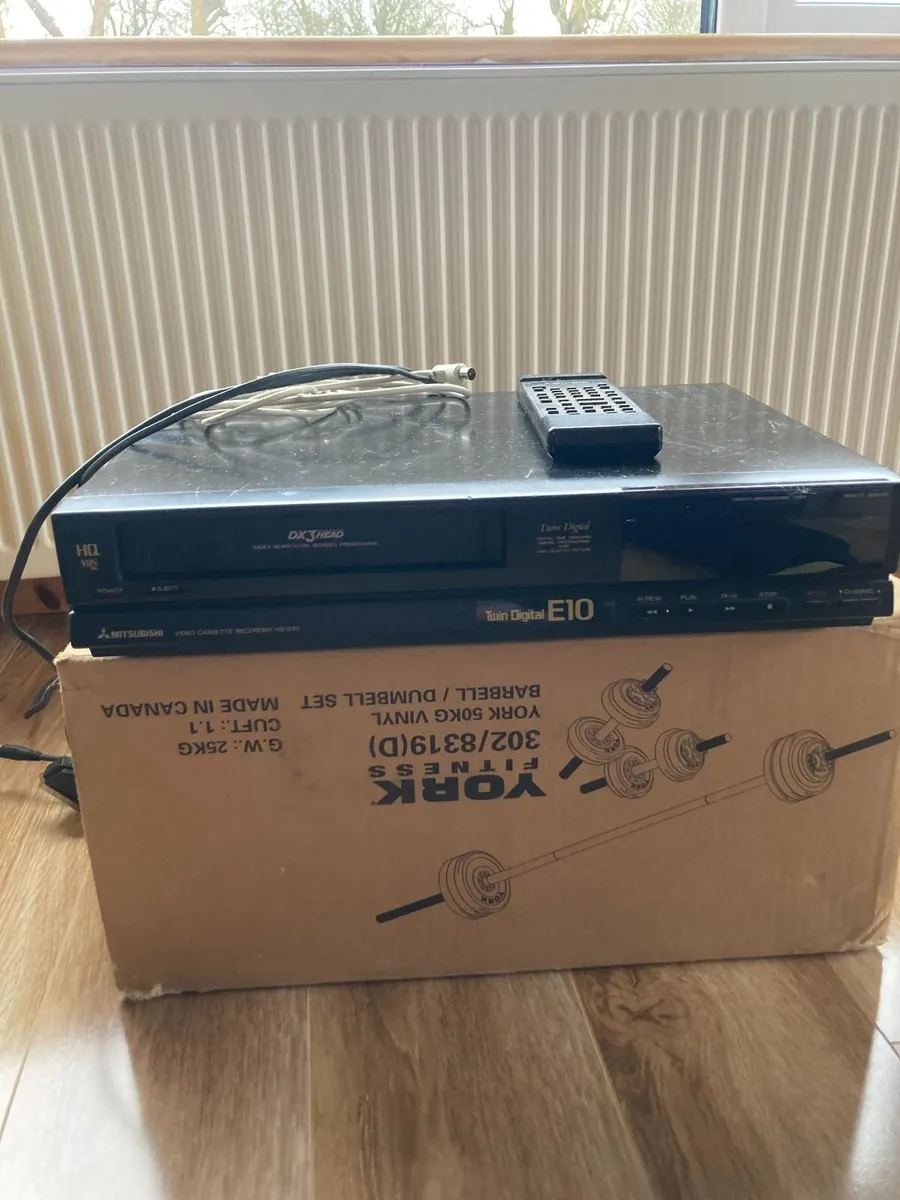 Old video recorder taped Clare matches 1990s - Image 1