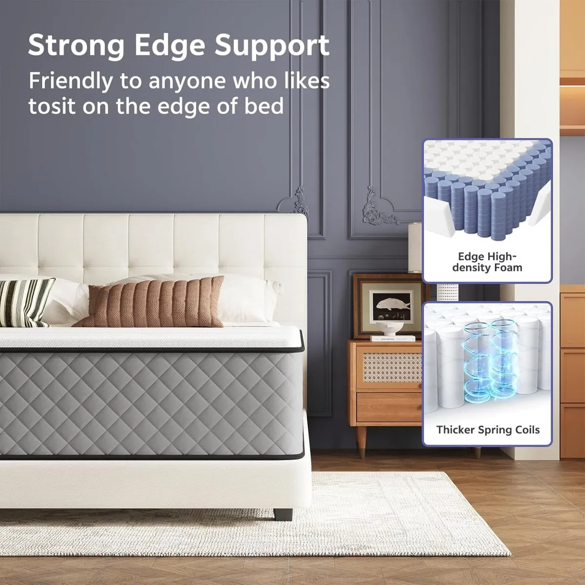 25CM Double Mattresses with Cooling Gel Memory - Image 4