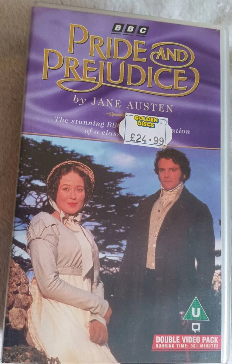 BBC Pride and Prejudice VHS Double tape Box Set - Image 1