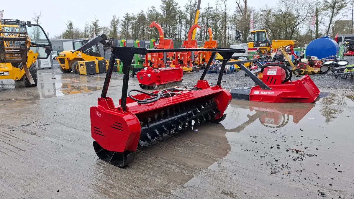 GIYI 1680mm Mulcher – Skid Steer Loader Attachment - Image 2