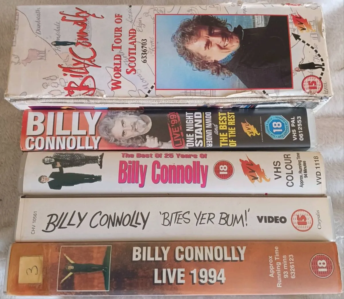 Billy Connolly VHS Bundle - Image 2