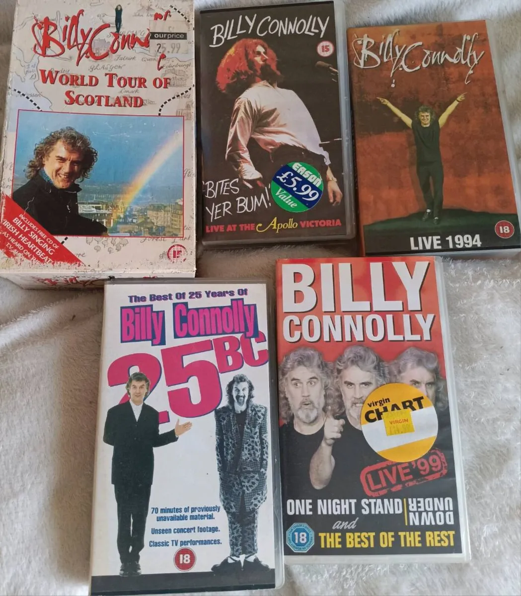 Billy Connolly VHS Bundle - Image 1