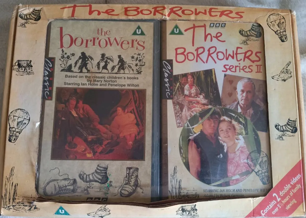 BBC The Borrowers 4 tape Box Set. - Image 1