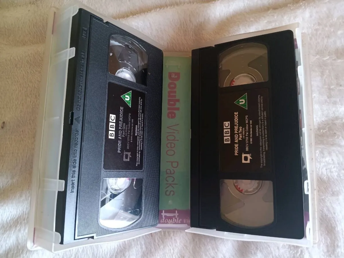 BBC Pride and Prejudice VHS Double tape Box Set - Image 3