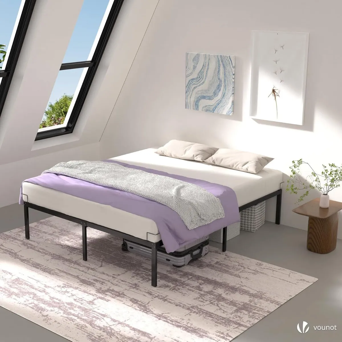 Super King Size Bed Frame 180 x 200 cm - Sturdy - Image 3