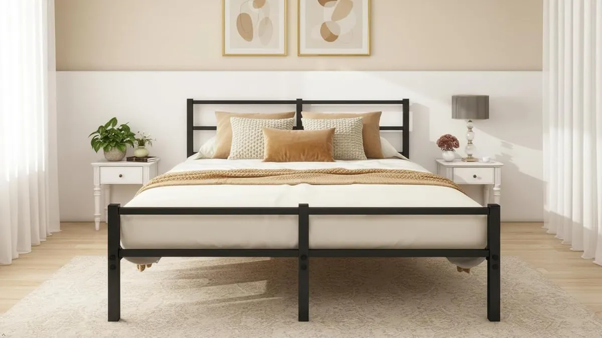 King Size Bed Frame with Storage 5ft Kingsize - Image 4