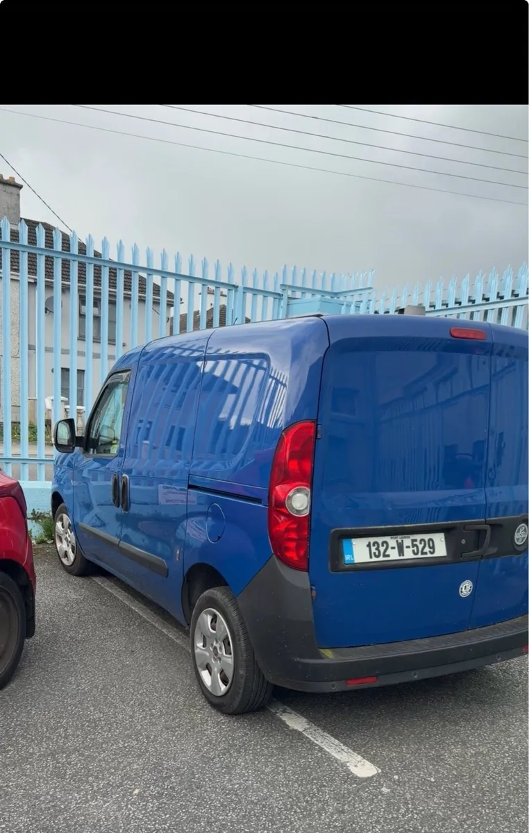 2013 FIAT DOBLO VAN 1.3D TEST 06/26 TAX 05/26 - Image 3